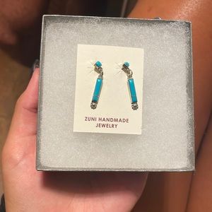 Zuni handmade earrings